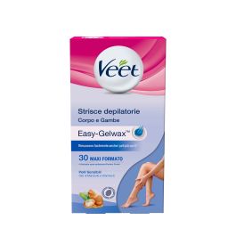 VEET STRISCE DEPILATORIE CORPO PELLI SENSIBILI 30PZ