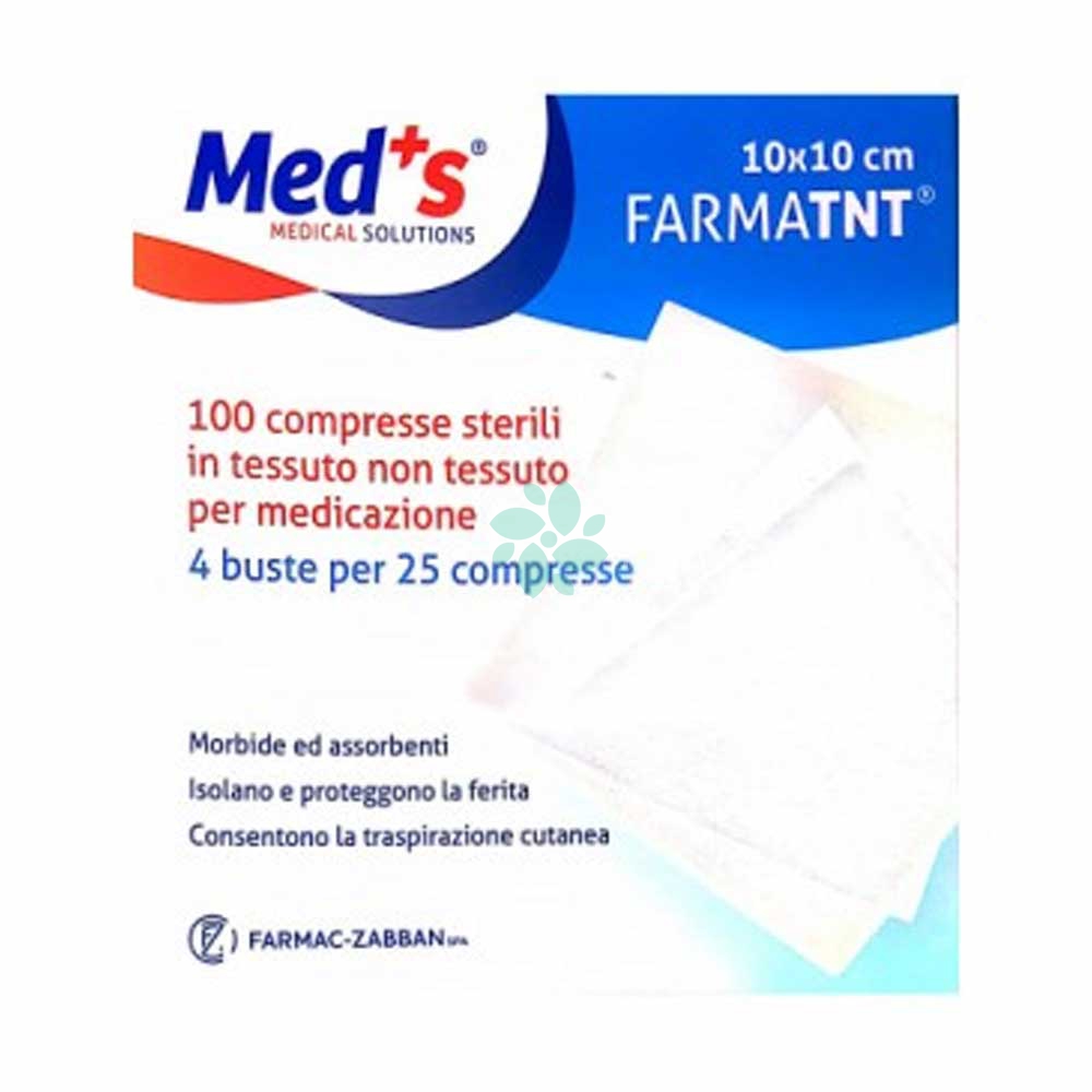 MEDS GARZA TNT 10X10CM 100PZ