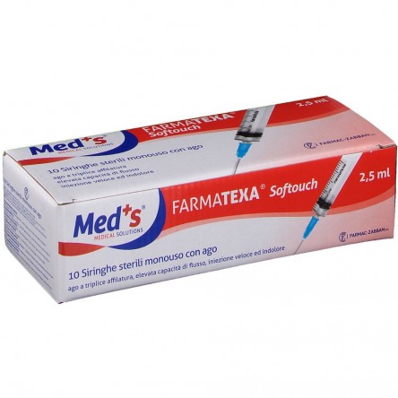 Meds siringa da 2,5ml G2 5/3 10 pezzi