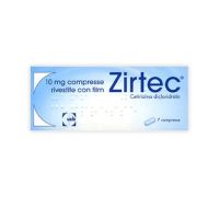 Zirtec 10mg antiallergico 7 compresse