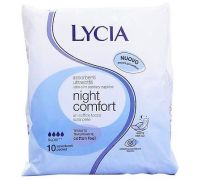 Lycia Ultra Sottili Notte Con Ali 10 assorbenti