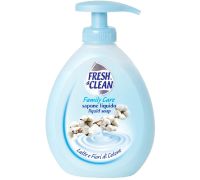 Fresh&Clean Sapone Liquido Latte e Fiori di Cotone 300ml