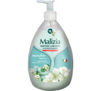 Malizia Sapone Liquido Igienizzante Con Antibatterico Muschio Bianco 1 litro