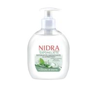 Nidra Saponelatte Igienizzante con Antibatterico e Estratto di Salvia 300ml