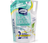 Mil Mil Sapone Liquido Muschio Bianco Ricarica 2 litri