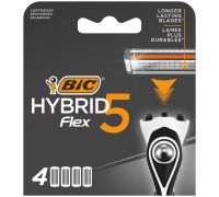 Bic Hybrid 5 Flex 4 Testine di ricambio