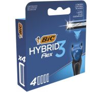 Bic Hybrid 3 Flex 4 Testine di ricambio