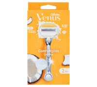 Gillette Venus Rasoio Comfortglide Coconut a 5 Lame + 2 Testine di ricambio