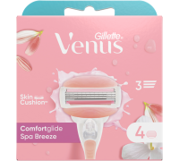 Gillette Venus Comfortglide Spa Breeze 4 Testine di ricambio per rasoio
