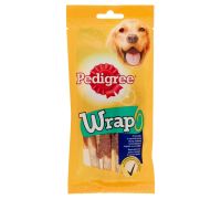 Pedigree Wrap snack con pelle di manzo e carne di pollo per cane 40 grammi