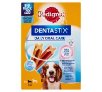 Pedigree Dentastix Daily Oral Care snack igiene orale per cane medio 28 pezzi 720 grammi