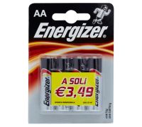 Energizer AA pile stilo alkaline 4 pezzi