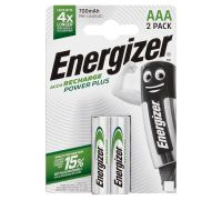 Energizer Accu Recharge Power Plus batteria ricaricabile AAA 700mah 2 pezzi