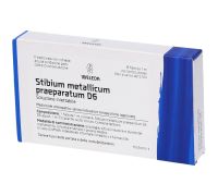 Stibium metallicum praeparatum D6 8 fiale da 1ml