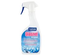 Nuncas Glasnet Crystal detergente per lampadari cristalli e vetri satinati spray 500ml