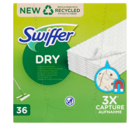 Swiffer Dry panni cattura polvere ricarica 36 pezzi