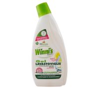 Winni's Naturel gel lavastoviglie lemon detersivo liquido per i piatti 600ml