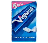 Vigorsol Original chewing gum 5 packs x 75 grammi