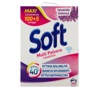 Soft Multi Polvere Lavatrice lavanda intensa 105 lavaggi 5,775 kg