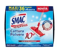 Smac Express Cattura Polvere 10+ panno per pavimenti 40 pezzi