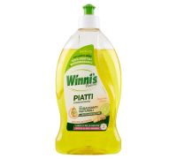 Winni's Naturel Piatti Concentrato bergamotto e zenzero detersivo con sgrassanti naturali 480ml