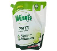 Winni's Naturel Piatti Concentrato lime e fiori di mela detersivo con sgrassanti naturali 900ml