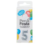 PerLa Festa 5 palloncino metal numerale 35cm