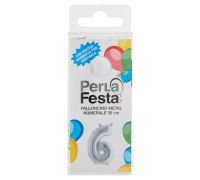 PerLa Festa 6 palloncino metal numerale 35cm