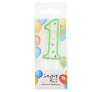 Smart PerLa Festa 1 candelina Numerale 1 pezzo