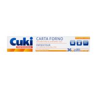 Cuki Professional carta forno antiaderente su entrambi i lati 36cm x 50 metri