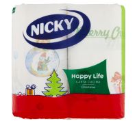 Nicky Happy Life rotolo di carta cucina christmas 2 pezzi