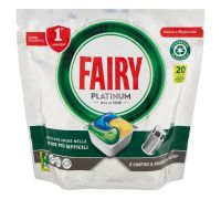 Fairy Platinum lavastoviglie detersivo per piatti limone 20 capsule 298 grammi