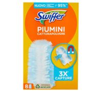 Swiffer Duster piumino cattura polvere ricarica 8 pezzi