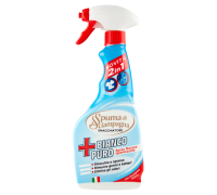 Spuma di Sciampagna smacchiatore bianco puro igienizzante spray mousse 500ml