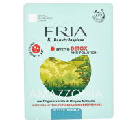 Fria Amazzonia maschera viso in tessuto detox anti-inquinamento