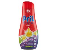 Pril tutto in 1 gel lavastoviglie detersivo liquido per i piatti limone 630ml