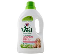 Chanteclair Vert ecodetergente lavatrice liquido bebè con latte d'avena 21 lavaggi 1071ml