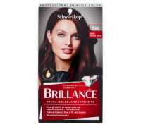 Brillance 896 nero rosso seta crema colorante intensiva con olio nutriente