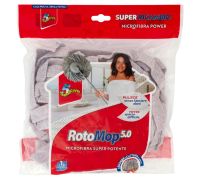 Super5 Rotomop 5.0 sistema lavapavimenti ricambio in microfibra super potente