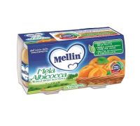 Mellin mela albicocca omogeneizzato 2 x 100 grammi