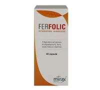Ferfolic integratore di minerali e vitamine 40 capsule