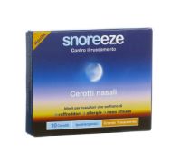 Snoreeze cerotti nasali trasparenti misura s 10 pezzi