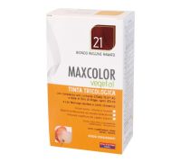 Max Color Vegetal 21 biondo ruggine ramato tinta tricologica 140ml