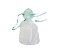 Maschera per ossigenoterapia con tubo e reservoir