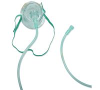 Maschera per ossigenoterapia baby con tubo