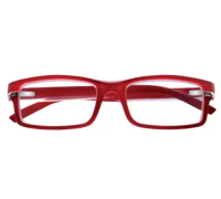 Corpootto basic red occhiali da lettura +1,00