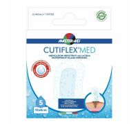 Master Aid Cutiflex Waterproof medicazione sterile resistente all'acqua 10 x 6cm 5 pezzi