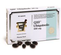 Q10 Ubiquinolo 100mg integratore per ridurre stanchezza e affaticamento 30 capsule