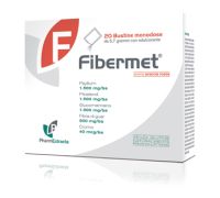 Fibermet integratore per il controllo del peso corporeo 20 bustine