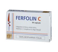 Ferfolin C integratore a base di ferro 30 capsule